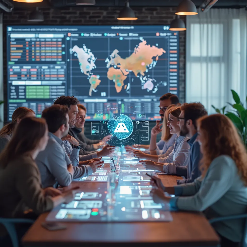 Collaboration financière avec IA
